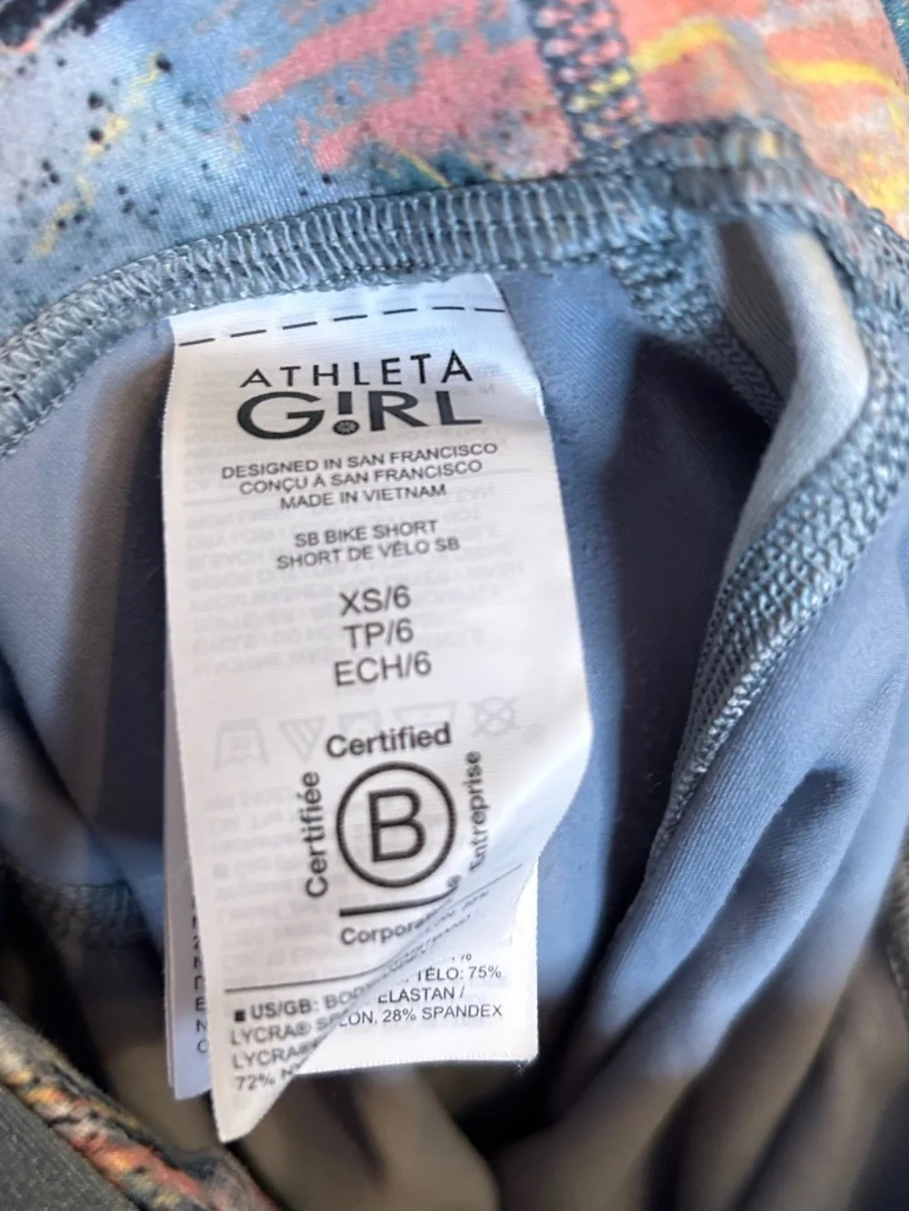 Athleta Girl Matching Shorts and Tank Set